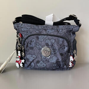 Kipling x Peanuts Gabbie Mini Crossbody Bag NWT